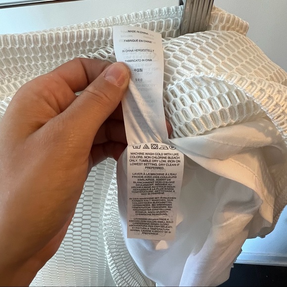 J. Crew Textured a-line skirt | White, 00 - Picture 4 of 6